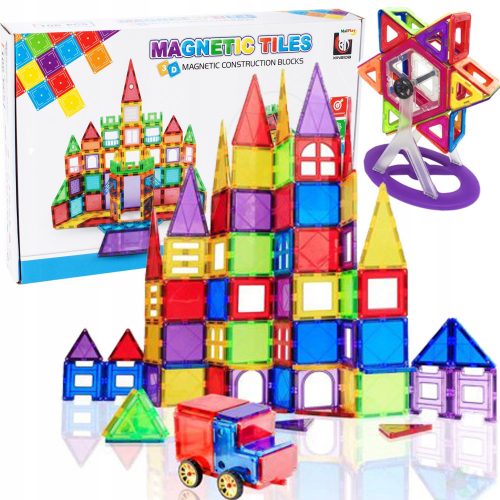  Magnetic Tiles magnetski blokovi 106 kom.