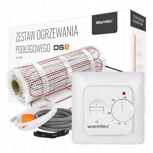 Set za podno grijanje Warmtec DS2-40/T73 pločice 4 m2