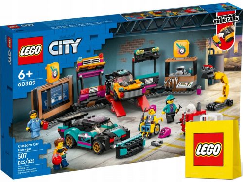  LEGO City 60389 Radionica za ugađanje automobila + VP papirna vrećica LEGO 6315794 velika