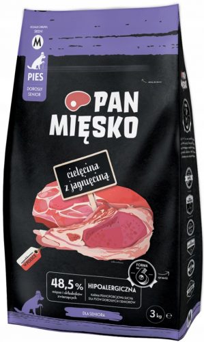  Pan Mięsko Teletina s janjetinom M 3kg senior