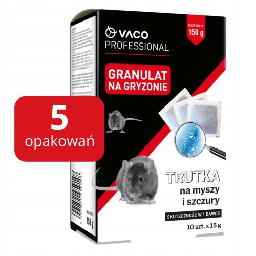  VACO PROFESSIONAL Otrov za miševe i štakore u granulama (kutija) - 150 g