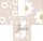  Set od 3 A3 postera BOHO Daisies Baby name Razne boje HIT