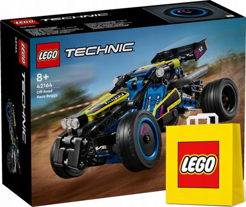  LEGO Technic terenska trkaća kolica 42164 + LEGO VP papirnata vrećica srednje veličine 41cmx34cmx11cm POKLON VREĆICA