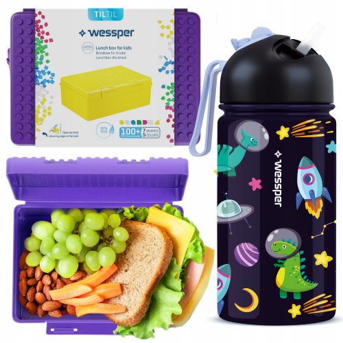  Wessper boca 410 ml + Wessper lunch box 1270 ml