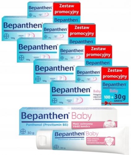  BEPANTHEN Baby Zaštitna mast set, 4x100 g