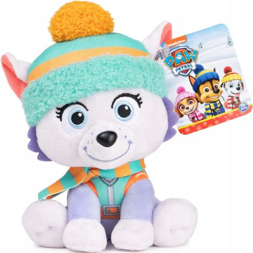  PAW PATROL MEDVJED PLIŠANA MASKOTA EVEREST PAW PATROL SPIN MASTER 18 CM