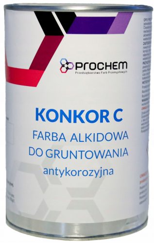  Antikorozivna boja Prochem Konkor C crna 1 litra