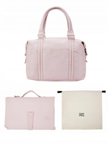  Torba i organizator za mame + komoda za prematanje + navlaka Pink Hylat Baby