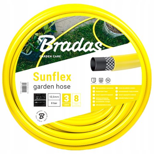  Bradas WMS1/220 SUNFLEX 1/2" vrtno crijevo 20 m