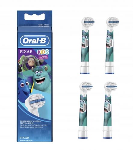  Originalna glava dječje četkice za zube Oral-B Pixar (4 kom.)