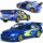  Auto Kinsmart Subaru Impreza 1:36 plava + CAR BOX MODEL AUTOMOBILA KINSMART