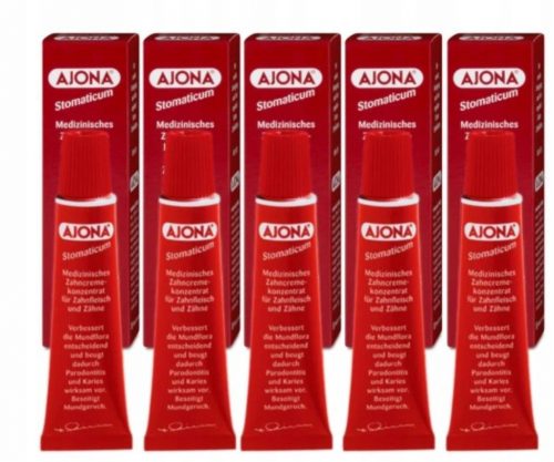  AJONA pasta za zube medicinski koncentrat 5x25ml DE