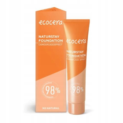  ECOCERA Naturstay Camouflage Effect pokrivajući puder N3 Natural, 30 ml