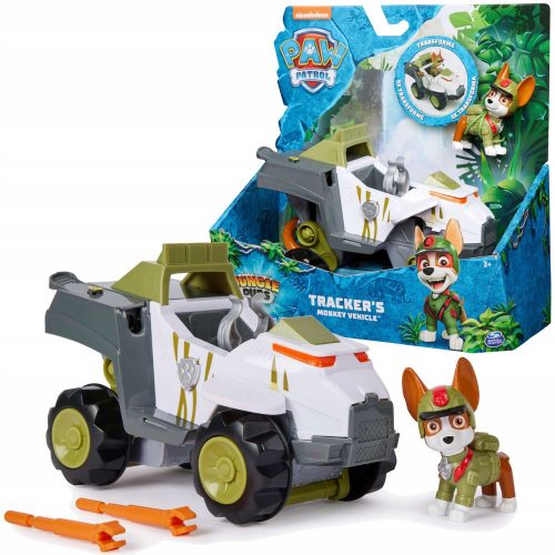  PAW PATROL JUNGLE PUPS SET TRACKER VOZILO + FIGURICA