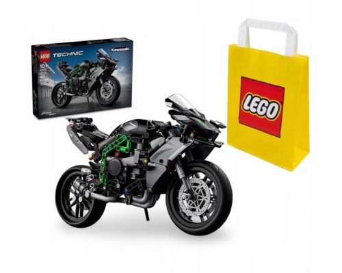  LEGO Technic 42170 Kawasaki Ninja H2R motocikl + VP papirnata vrećica LEGO 6315792 Srednja