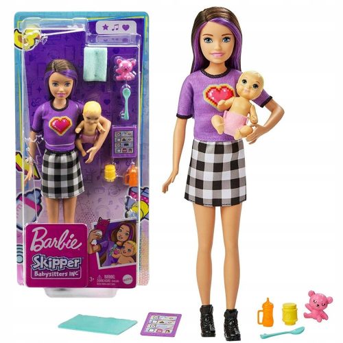  Barbie Skipper Babysitters GRP11 Babysitter lutka i beba