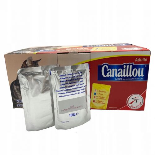  Canaillou cat pouch set 48x100g (4 okusa)