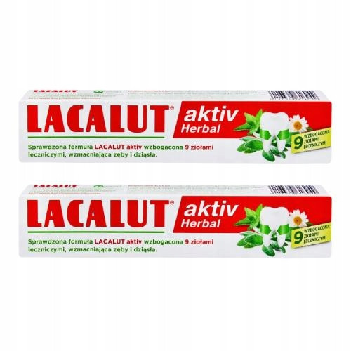  Lacalut Aktiv biljna pasta za zube 75 ml