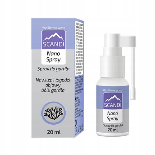  Scandi Nanospray sprej za grlo 20 ml