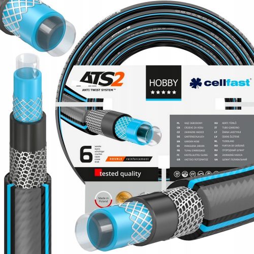  Cellfast Hobby ATS2 vrtno crijevo 25 m + Cellfast Allemen priručnik za proizvode