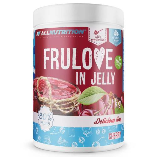  ALLNUTRITION FRULOVE VIŠNJE U ŽELEU 1KG DŽEM BEZ ŠEĆERA FRUŻELIC VIŠNJE