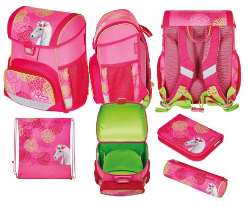  Set školskih torbi Herlitz Loop Plus Bloomy Horse