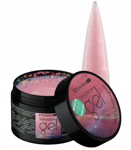  Izvrstan PRO Thixo gel s učinkom Building Gel 50g Blush Hexagon