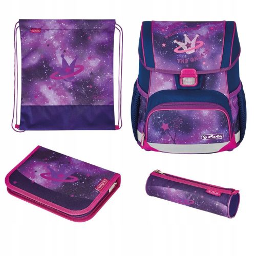  Herlitz Loop Plus Galaxy Princess školski ruksak