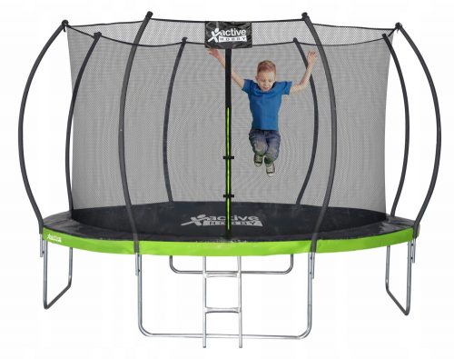 Trampolin s mrežom Active Hobby 374 cm s loptom