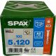  Spax univerzalni vijci 5 x 120 mm 1,1 kg / 100 kom.