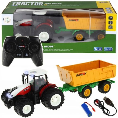  Traktor na daljinsko upravljanje s RC pilot prikolicom