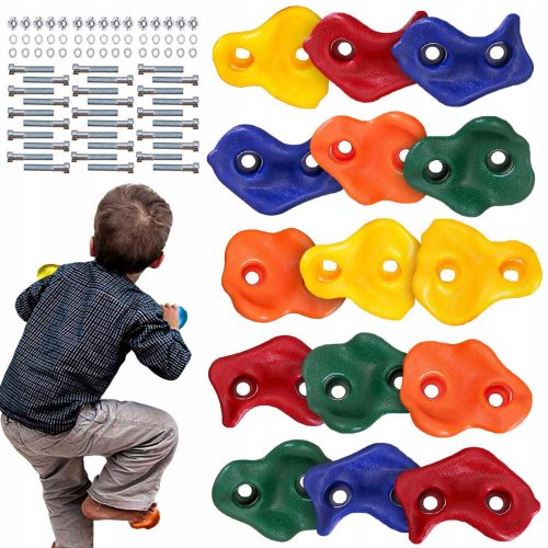 Ručke Kamenje za penjanje Garden Home Climbing Set VIJACI 15 kom