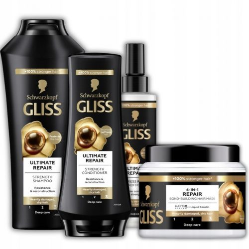  Gliss Ultimate Repair šampon maska regenerator za vrlo oštećenu kosu