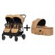  Euro-Cart kolica za blizance Dječja kolica za blizance Euro-cart Doblo Euro-Cart + LIGHT SOFT GONDOL BABY ULOŽAK ZA EUROCART DOBLO CAMEL KOLICA