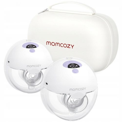  Momcozy M5 prijenosna dvostruka električna pumpa za grudi 3 načina rada 9 razina ruže