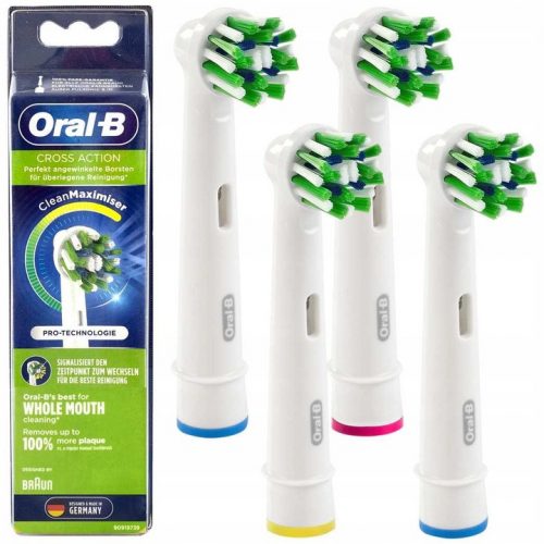  ORAL-B CROSS ACTION 100% ORIGINALNI VRH 4 x