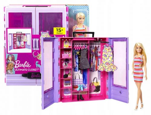  Mattel HJL66 Barbie Ormar set s lutkom i dodacima