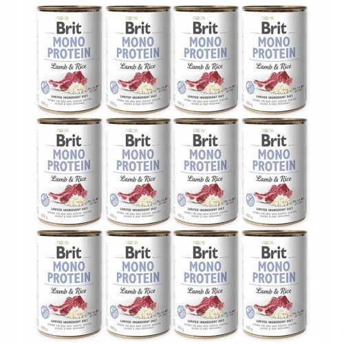  Brit Mono Protein mokra hrana za pse janjetina s rižom 400 g