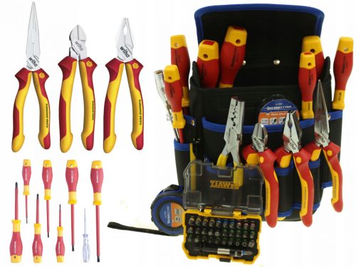  Set alata za električara WIHA, DEWALT, ENERGOTYTAN 1000V / 47 dijelova