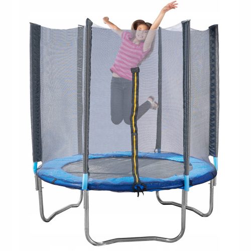 EcoKidWood trampolin s mrežom 180 cm FT 6 (180-183 cm) + EcoKidWood klasične naljepnice 1 kom.