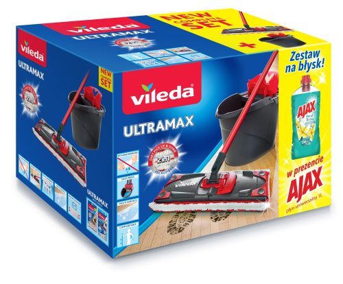  Vileda UltraMax kanta i ravna krpa 35 cm