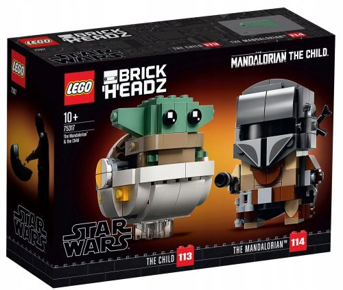  LEGO BrickHeadz 75317 Mandalorijanac i dijete