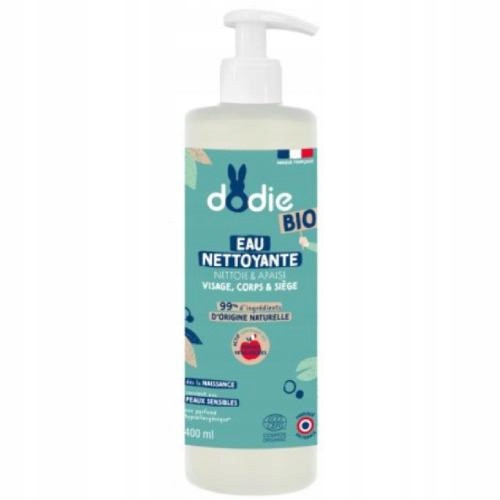  Dodie Organic vodica za čišćenje za djecu 3u1, 400ml