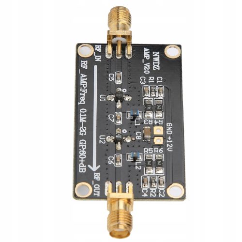  LNA 0.1M-2G širokopojasno RF pojačalo 60dB