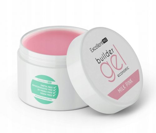  EXCELLENT PRO BUILDER GEL ECONOMIC MILK PINK BUILDING GEL 15 g