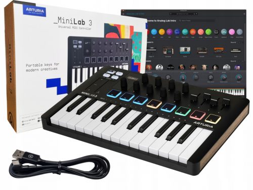  Arturia MiniLab 3 kontroler crni