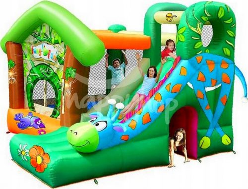 BOUNTAIN CASTLE TOBOGAN TRAMPOLIN JUNGLE