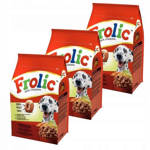  FROLIC suha hrana za pse goveđe povrće 2,8kg