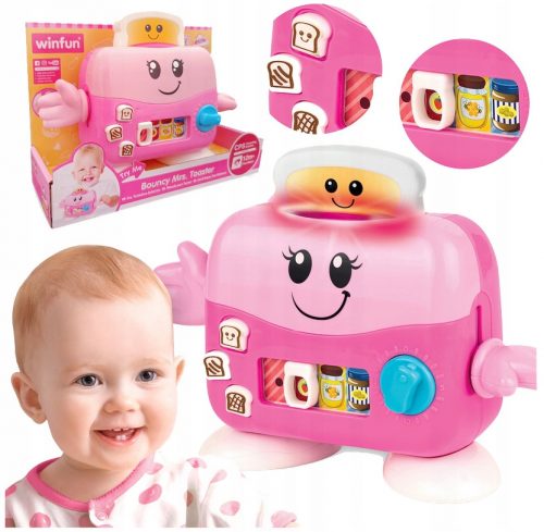  Veseli toster Pink 00753G Smily Play