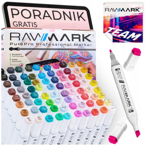  Rawmark promarkeri 80 kom.